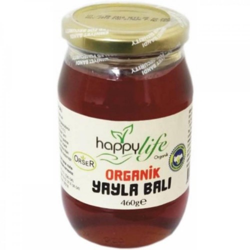 HAPPY LİFE 460 GR ORGANİK ÇİÇEK BALI*12