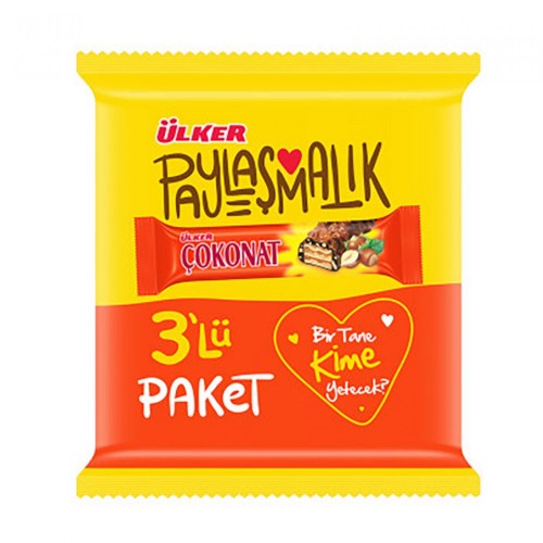 ÜLKER (315-06) ÇOKONAT 3LÜ 99 GR*24