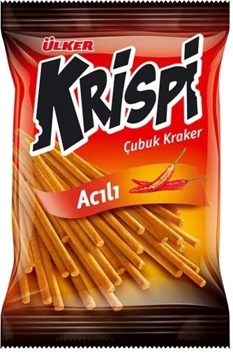 ÜLKER (1088-02)KRİSPİ ACI ÇUBUK KRAKER 43GR*15