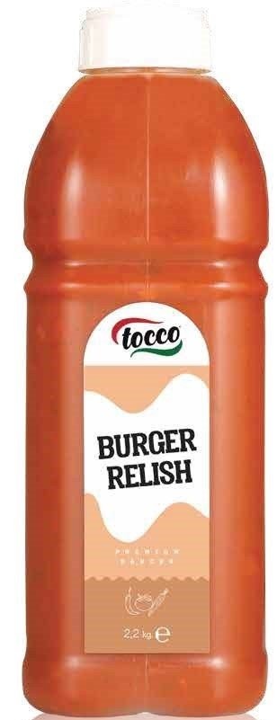 TOCCO 2200 GR BURGER RELISH*6