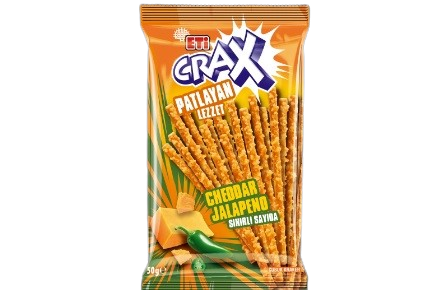 ETİ (6433511) CRAX EXPLOSING TASTE CHEDDAR JALAPONE 50GR*20