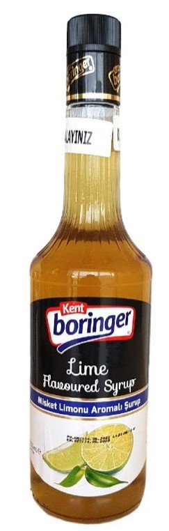 K.BORINGER 700 ML SYRUP MUSKET LEMON FLAVORED*6