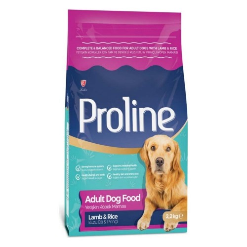 PROLİNE KÖPEK MAMASI 2,2 KG KUZU ETLİ YETİŞKİN*8