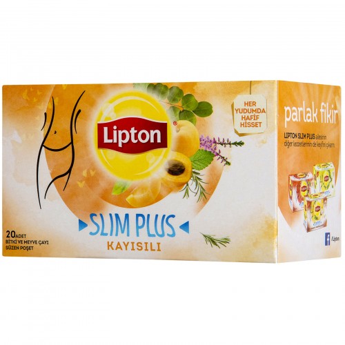 LIPTON B. SAC SLIM PLUS ABRICOT 20*12