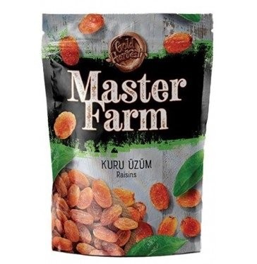 MASTER FARM KURU ÜZÜM 125 GR*12