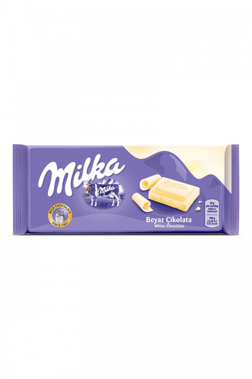 Milka 80 Gr Beyaz Çikolata*24