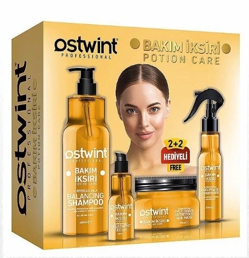 OSTWİNT 1200 ML SAÇ İKSİRİ SET MİLK*12