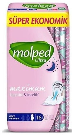 MOLPED ANOTOMİK SÜPER EKO GECE 16LI*20