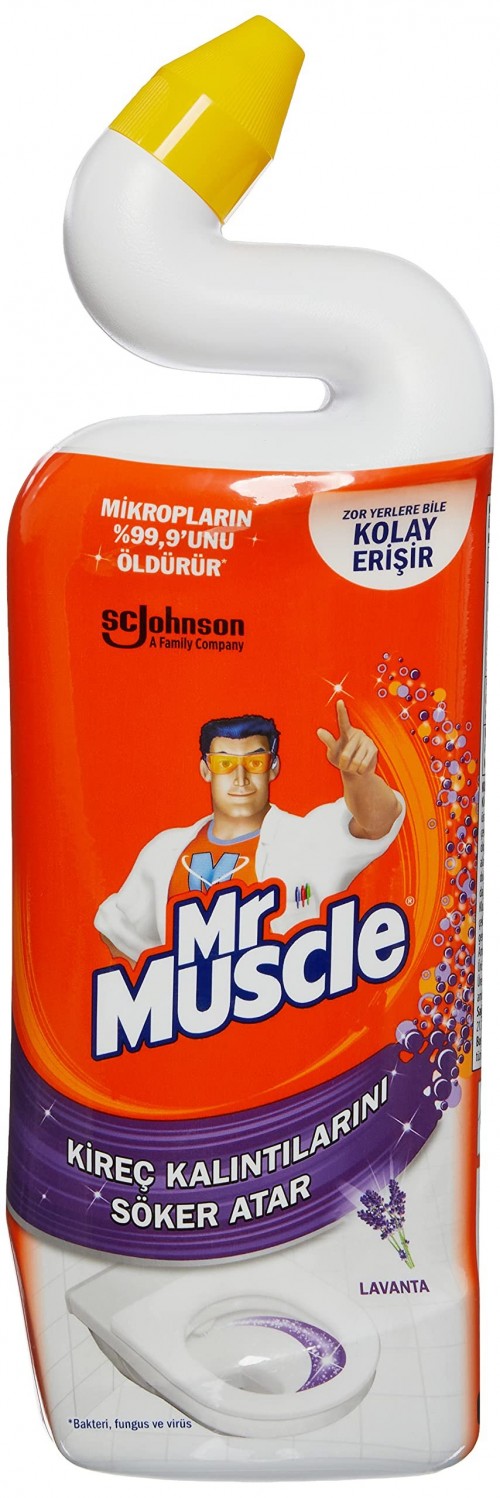 MR.MUSCLE 750 ML TOİLETTE GEL LAVANDE *12