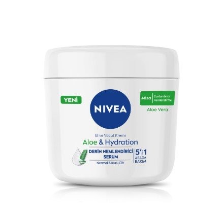 NİVEA 400ML ALOE VERA EL VÜCUT*12
