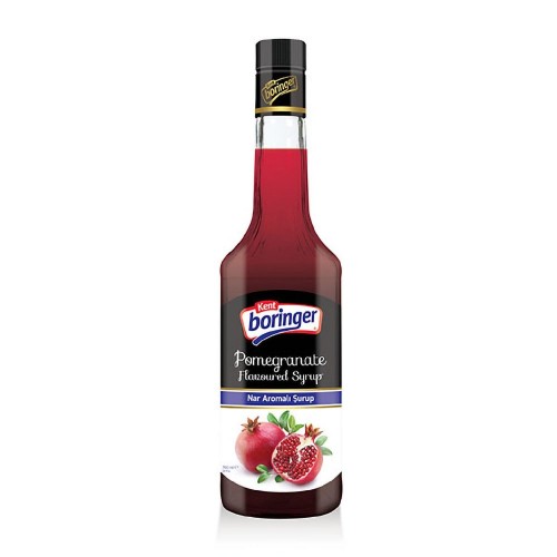 K.BORINGER 700 ML SYRUP POMEGRANATE FLAVOR*6