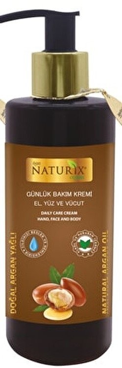 CREME NATURIX 250 ML A L'HUILE D'ARGAN NATURELLE*12