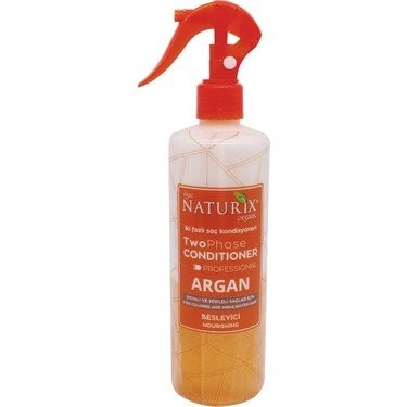 NATURİX 400 ML FÖN SUYU ARGAN*12