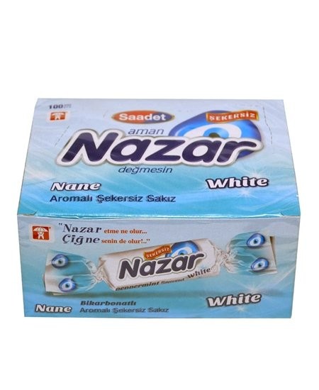 GOMME NAZAR BLANCHE (CARBONATE)*100