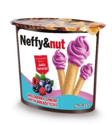 NEFFY NUGA 55GR CRÈME DE FRUITS DES BOIS GRISSINI*24
