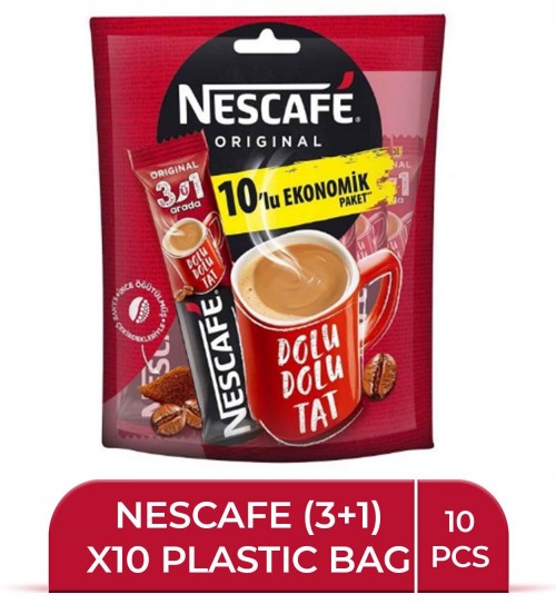 NESCAFE (3+1)X10PLASTIC BAG