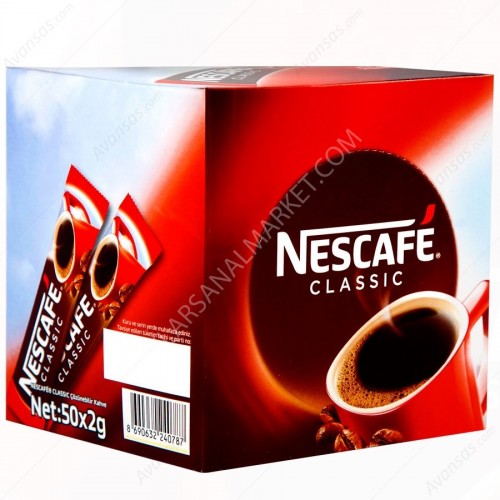 NESCAFE CLASSİC POŞET 2 GR*50