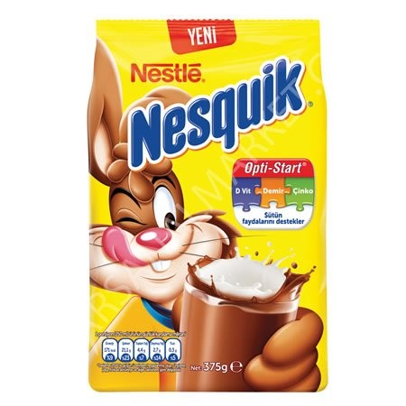 NESQUIK 375 GR BOISSON CACAO EN POUDRE*12