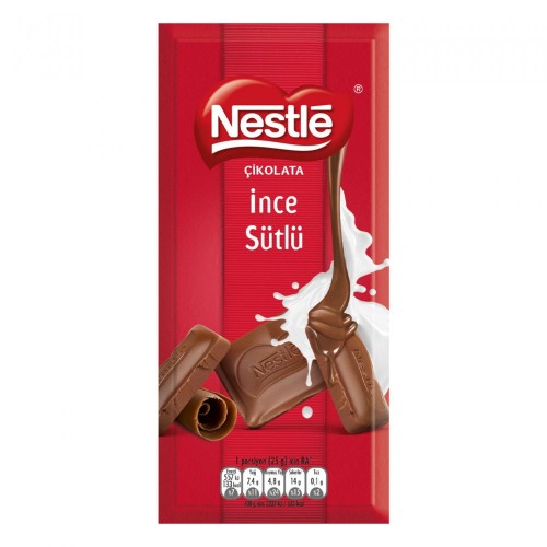 NESTLE CLASİC SÜTLÜ TAB.DİKDÖRTGEN 65GR*10