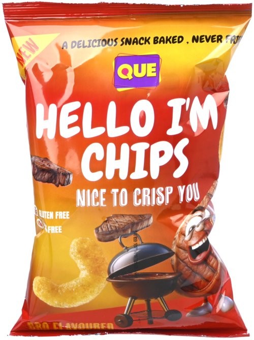 HELLO I'M CHIPS 50 GR BARBEKÜ*25