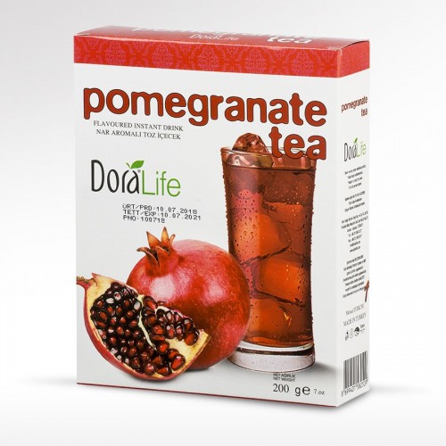 DORALİFE 200 GR POMEGRANATE POWDER DRINK*24