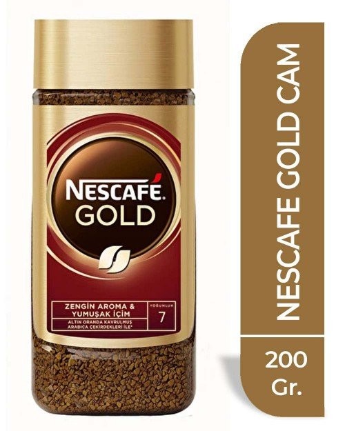 NESCAFE GOLD BOUTEILLE EN VERRE 200 GR*6