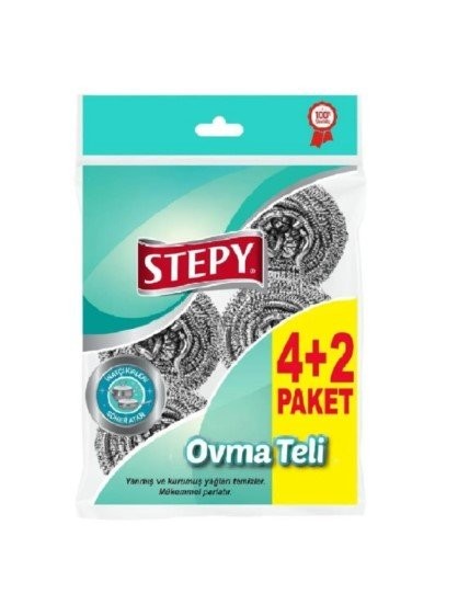 STEPY FIL À LAVER 6 PCS ECO PACK*48