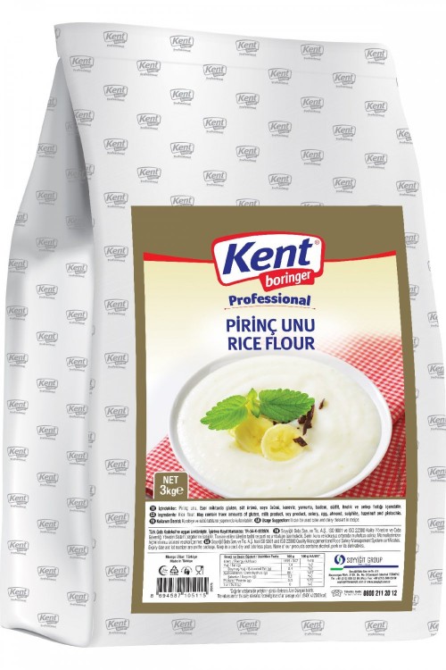 K.BORİNGER 3 KG PİRİNÇ UNU*4