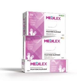 REFLEX MEDİLEX 100 LÜ PEMBE (L/XL) ELDİVEN*20