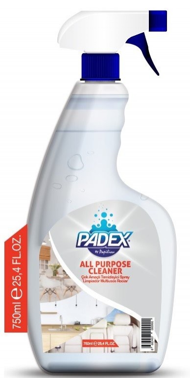 PADEX 750 ML ÇOK AMAÇLI TEMİZLİK SPREY STANDART*12