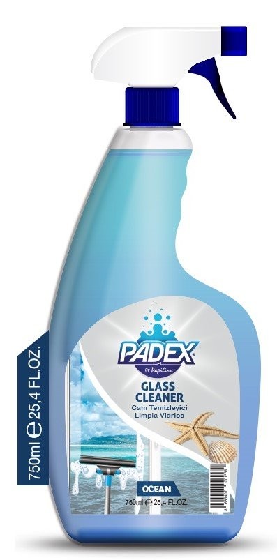 PADEX 750 ML GLASS CLEANER OCEAN*12
