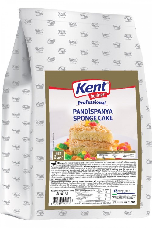 K.BORİNGER 3 KG SADE PANDİSPANYA*4