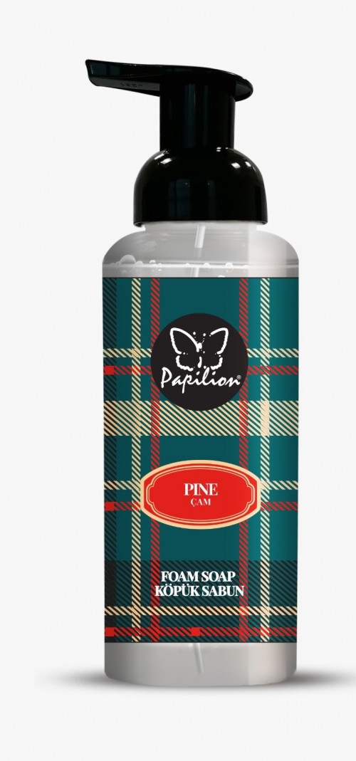 PAPILION FOAM LIQUID SOAP 500 ML PINE*12