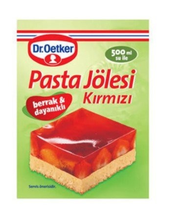 DR.OETKER CAKE JELLY RED 15 GR*12