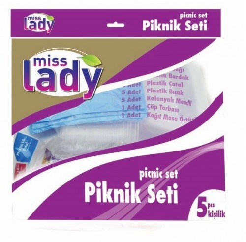 MISS LADY PICNIC SET 5 PCS *25