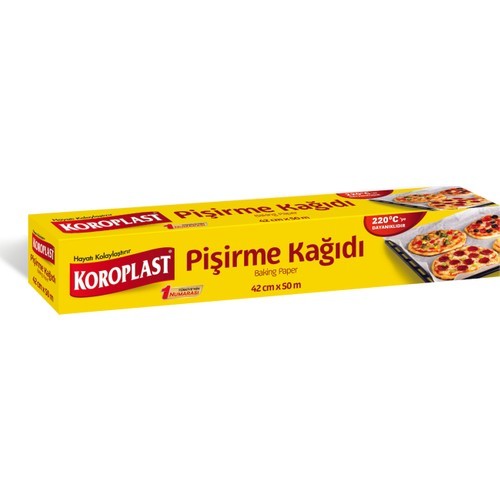 KOROPLAST COOKING PAPER 42 CM*50 MT*9
