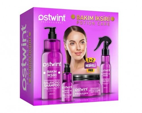 OSTWİNT 1200 ML SAÇ İKSİRİ SET PROTEİN*12