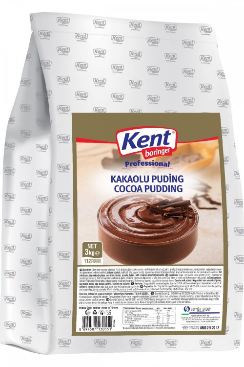 K.BORİNGER 3 KG PUDİNG KAKAOLU *4