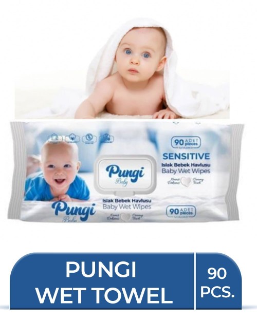 بونجي منشفة مبللة للأطفال90 قطعة *24