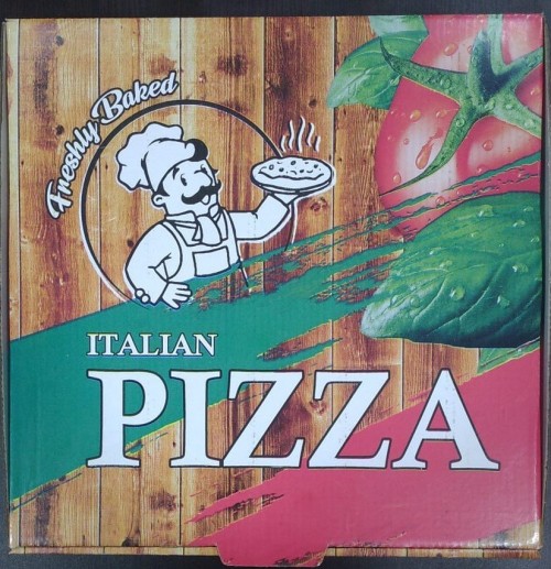 PIZZA WHITE BOX 14'INC *100