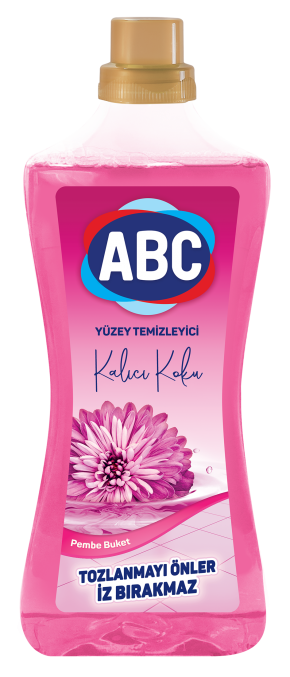 ABC 900 ML YÜZEY TEMİZLEYİCİ PEMBE BUKET*14