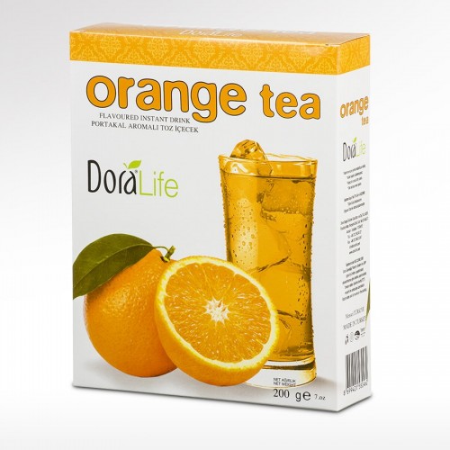 DORALİFE 200 GR ORANGE FLAVORED POWDER DRINK*24