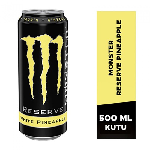 MONSTER RESERVE WHITE PINEAPPLE 500ML*12