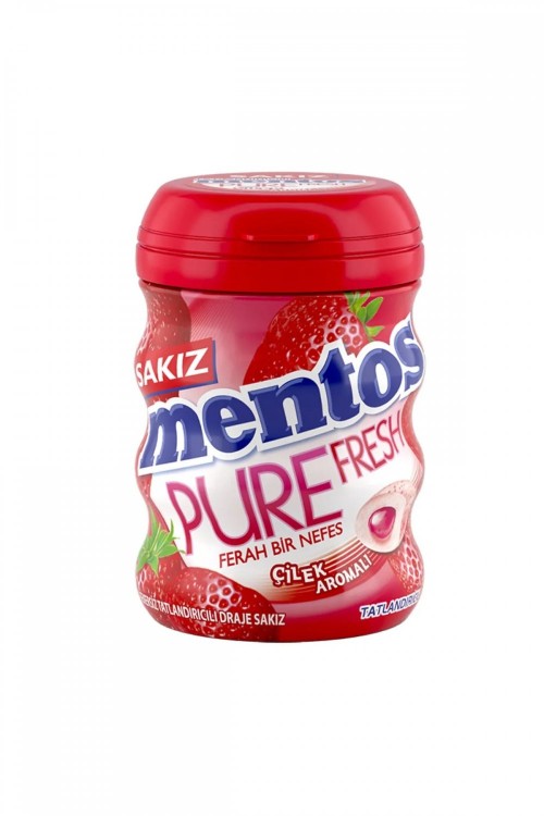منتوس بيور فريش 30 جرام فراولة*12