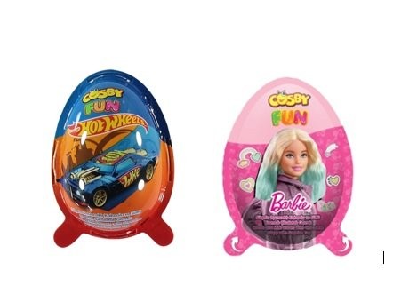 COSBY 20 GR FUN BARBİE & HOTWHEELS YUMURTA *48