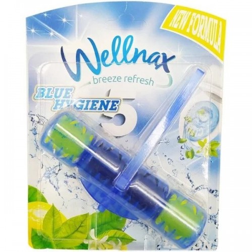 WELLNAX WC BLOCK BLUE WATER SINGLE LEMON 50 GR*24