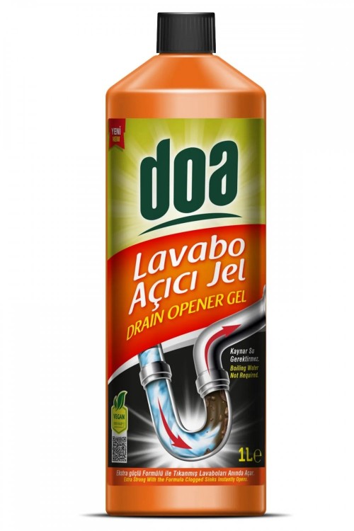 DOA LAVABO AÇICI JEL 1000ML*12