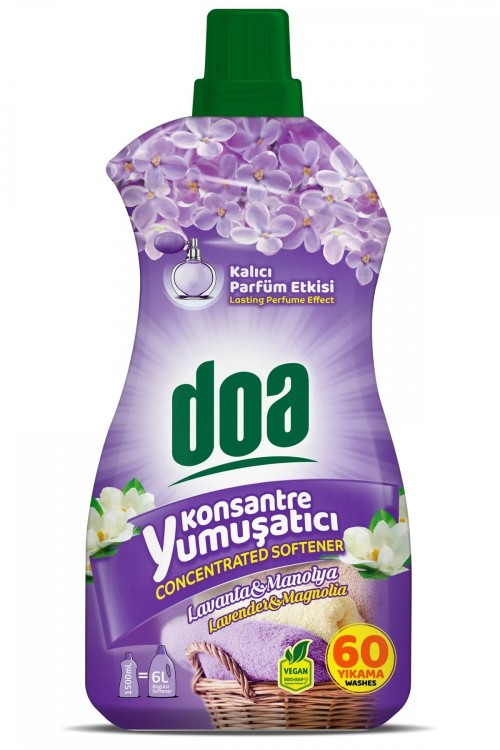 DOA CONCENTRATED SOFTENER LAVENDER&MAGNOLIA 1500ML*9