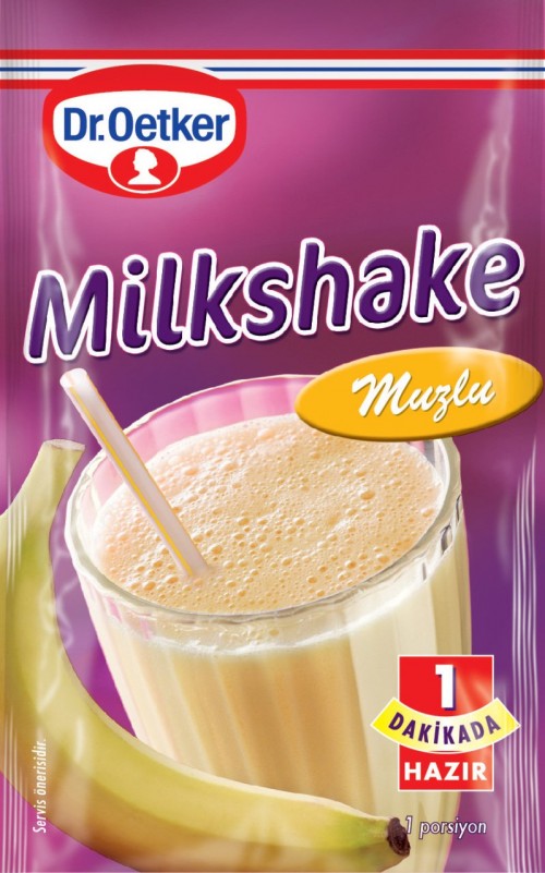 DR.OETKER MİLKSHAKE 20 GR MUZLU*24