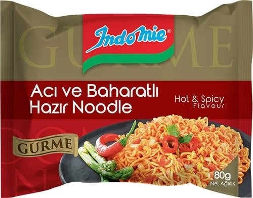 İNDOMİE GURME ACI VE BAHARATLI 80GR*40